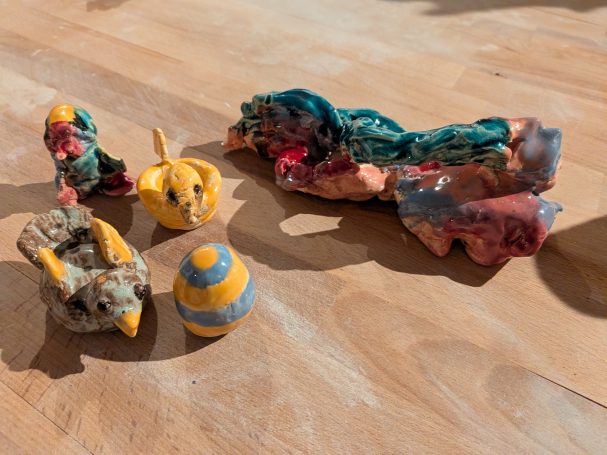 Kinderwerke nach Glasurbrand